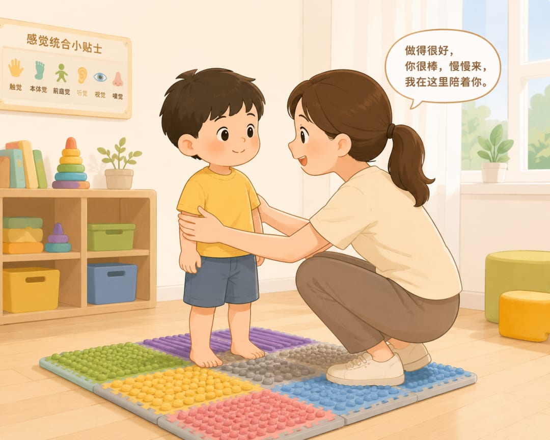孤独症儿童感觉统合训练 —— 室内外双场景实操方法