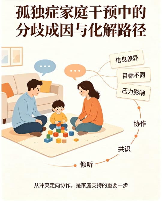 孤独症家庭干预中的分歧成因与化解路径