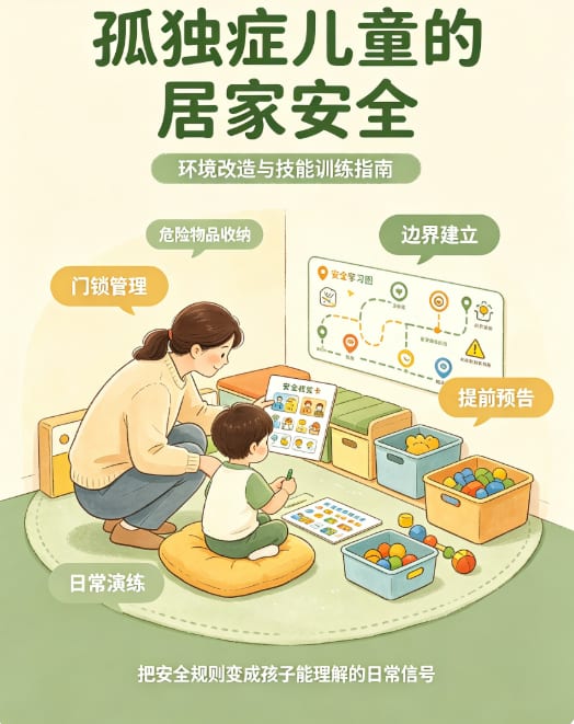孤独症儿童的居家安全——环境改造与技能训练指南