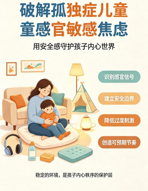 破解孤独症儿童感官敏感焦虑：用安全感守护孩子内心世界
