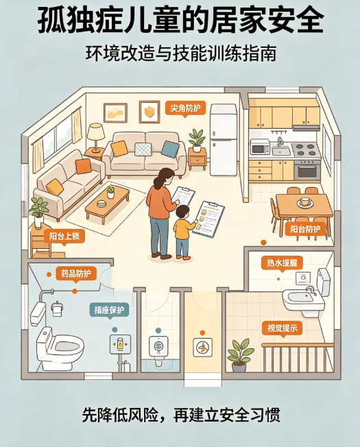 孤独症儿童的居家安全——环境改造与技能训练指南
