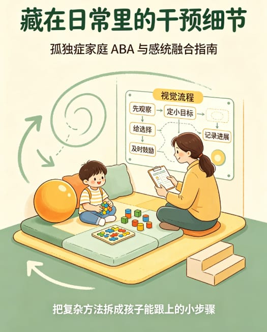 藏在日常里的干预细节 —— 孤独症家庭 ABA 与感统融合指南