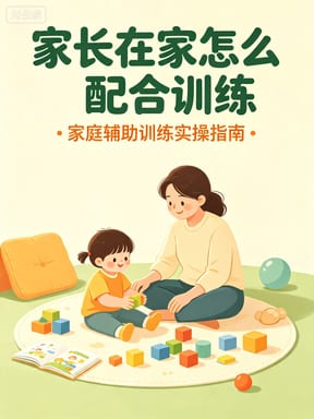 家长在家怎么配合训练？家庭辅助训练实操指南