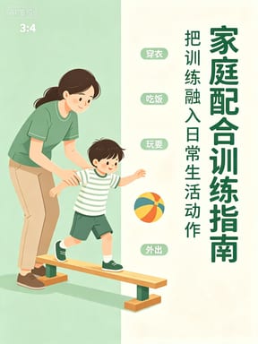 家长在家怎么配合训练｜家庭干预实操要点