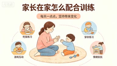 家长在家怎么配合训练，提升孩子康复效果