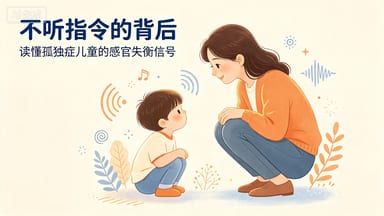 不听指令的背后：读懂孤独症儿童的感官失衡信号
